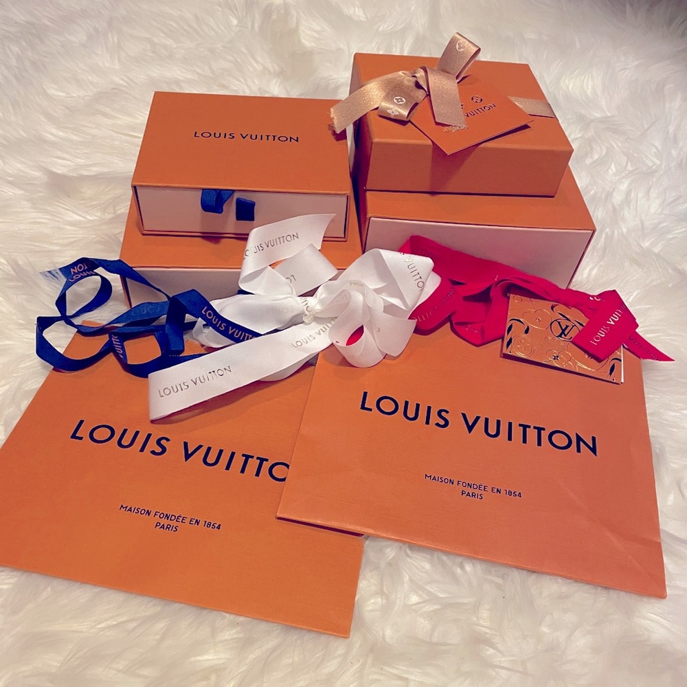 Authentic Louis Vuitton boxes
